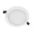 Ledvance Downlight Slim Alu Valkoinen 13W 1300lm 90D - 830 Lämmin Valkoinen | Odetnij 150mm - IP44 
