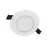Ledvance Downlight Slim Alu Aluminium Valkoinen 9.5W 900lm 90D - 840 Kylmä Valkoinen | Odetnij 100 - IP44 - Dali Himmennettävä 