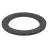Ledvance Downlight Comfort Vaihdettava Rengas Musta D100