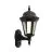 Ansell LED Seinävalaisin Latina Lyhty Musta - Sopii E27 Jopa 42W | IP65 - Liike- ja valotunnistin