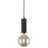 Nordlux Galloway Pendulum Metalli- Musta Messinki | Sopii 1x E27