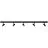 Nordlux Spot Omari 16W 827 320lm 41D Musta - metalli- | Erittäin Lämmin Valkoinen