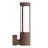 Nordlux Helix Seinävalaisin Corten-teräs Ruskea | 80mm - IP44 - Sopii GU10