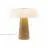 DFTP by Nordlux Pöytävalaisin Glossy Marmori ja Lasi Beige | 220mm - Sopii 1x E14
