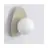 Emibig Seinävalaisin Ovo Teräs Ruskea | Sopii 1x G9 - Max 8W