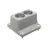 Pistorasia 3640 2-suuntainen Harmaa