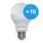 Monipakkaus 10x Noxion Lucent Classic LED E27 Päärynä Matta 14W 1521lm - 827 Erittäin Lämmin Valkoinen | Korvaa 100W