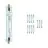Monipakkaus 12x Philips MASTERColour RX7S CDM-TD 70W - 830 Lämmin Valkoinen 