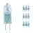 Monipakkaus 10x Osram 64427 Halostar Starlite 2000 GY6.35 20W 12V 928 | Erittäin Lämmin Valkoinen - Paras Värintoisto