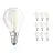 Monipakkaus 10x Ledvance Classic LED E14 Päärynä Filament Kirkas 2.5W 250lm - 827 Erittäin Lämmin Valkoinen | Korvaa 25W
