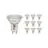 Monipakkaus 10x Noxion LED Kohdevalaisin GU10 PAR16 5.5W 560lm 36D - 830 Lämmin Valkoinen | Korvaa 75W
