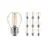 Monipakkaus 10x Philips Master Value LED Lustre E27 Pallo Filament Kirkas 3.4W 470lm - 927 Erittäin Lämmin Valkoinen | Paras Värintoisto - Himmennettävä - Korvaa 40W