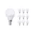 Monipakkaus 10x Noxion Lucent Lustre LED E14 Pallo Matta 2.5W 250lm - 827 Erittäin Lämmin Valkoinen | Korvaa 25W