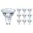 Monipakkaus 10x Philips Corepro LED Kohdevalaisin GU10 PAR16 4.9W 460lm 36D - 830 Lämmin Valkoinen | Korvaa 65W