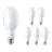 Monipakkaus 6x Philips TrueForce Core LED E27 HPL/SON Matta 18W 3000lm 300D - 830 Lämmin Valkoinen | Korvaa 80W