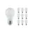 Monipakkaus 10x Noxion Lucent Classic LED E27 Päärynä Matta 8W 806lm - 827 Erittäin Lämmin Valkoinen | Korvaa 60W