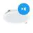 Monipakkaus 6x Philips LED Alasvalo DN065B metalli- Valkoinen 19W 2000lm 110D - 830 Lämmin Valkoinen | 225mm - Odetnij 200mm - IP20