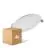 Monipakkaus 4x Ledvance LED Alasvalo Comfort DN105 6W 420lm 120D - 830 Lämmin Valkoinen | 118mm 