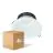 Monipakkaus 4x Philips LED Alasvalo Coreline DN142B Aluminium Valkoinen 19.2W 2300lm 60D - 840 Kylmä Valkoinen | Odetnij 200mm - IP20 - Valkoinen Heijastin