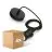 Monipakkaus 4x Philips Cord Vintage E27 Musta
