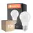 Monipakkaus 10x Ledvance Classic LED E27 Päärynä Matta 4.9W 470lm - 827 Erittäin Lämmin Valkoinen | Korvaa 40W