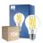 Monipakkaus 10x Philips Master LED E27 Päärynä Filament Kirkas 10.5W 1521lm - 922-927 Dim To Warm | Paras Värintoisto - Himmennettävä - Korvaa 100W