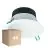 Monipakkaus 4x Philips LED Alasvalo Coreline DN142B Aluminium Valkoinen 11W 1200lm 60D - 830 Lämmin Valkoinen | Odetnij 155mm - IP20 - Valkoinen Heijastin