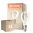 Monipakkaus 6x Osram Classic LED E14 Pallo Filament Kirkas 5.9W 806lm - 827 Erittäin Lämmin Valkoinen | Himmennettävä - Korvaa 60W