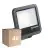 Monipakkaus 4x Ledvance LED Valonheitin Aluminium Musta 69W 9150lm 100D - 830 Lämmin Valkoinen | IP66 - Symmetrinen
