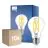 Monipakkaus 10x Philips Master LED E27 Päärynä Filament Kirkas 7.2W 1055lm - 922-927 Dim To Warm | Paras Värintoisto - Himmennettävä - Korvaa 75W