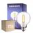 Monipakkaus 15x Noxion Lucent LED E27 Globe Filament Kirkas 7W 806lm - 827 Lämmin Valkoinen | Korvaa 60W