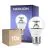 Monipakkaus 10x Noxion LED E27 Pallo 5.5W 470lm - 922 - 927 Dim to Warm | Paras Värintoisto - Himmennettävä - Korvaa 40W