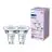 Monipakkaus 2x Philips LED Kohdevalaisin GU10 PAR16 5W 390lm 36D - 840 Kylmä Valkoinen