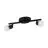 Eglo Kattovalo Buzz-LED Teräs Musta 2x2.8W 2x250lm - 830 Lämmin Valkoinen | IP20 - Sis. 2x GU10