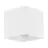 Eglo Seinävalaisin Calpi Aluminium Valkoinen Up & Down 3.3W 340lm - 830 Lämmin Valkoinen | IP44 