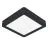 Eglo Kattovalo Fueva 6 Muovi- Musta 7W 1100lm - 827-840-865 CCT