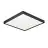 Eglo Kattovalo Kylpyhuonevalaistus Fueva 6 Muovi- Musta 10.5W 1700lm - 827-840-865 CCT