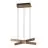 Eglo Connect.Z Smart Riippuvalaisin Folcino-Z Teräs Bronze, Musta 36W 3720lm - 827-865 Säädettävä Valkoinen + RGB | Himmennettävä