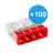 Monipakkaus 100x Wago 2273-204  Liitoskappale | 4 Lanka Yhteys
