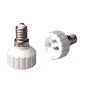 Kanta-adapteri E14 => GU10 Valkoinen