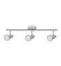 Ledvance LED Kohdevalaisin GU10 Aluminium 3x 3W - 827 Erittäin Lämmin Valkoinen 