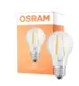 Osram Classic LED E27 Päärynä Filament Kirkas 7W 806lm - 827 Erittäin Lämmin Valkoinen | 3 Step Dim - Korvaa 60W