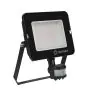 Ledvance LED Valonheitin Kompakti Musta 50W 4500lm 100D - 830 Lämmin Valkoinen | IP65 - Symmetrinen - Liike- ja valotunnistin