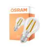 Osram Classic LED E27 Päärynä Filament Kirkas 5W 1055lm Ultra Efficiency - 840 Kylmä Valkoinen | Korvaa 75W