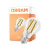 Osram Classic LED E27 Päärynä Filament Kirkas 2.2W 470lm - 840 Kylmä Valkoinen | Himmennettävä - Korvaa 40W