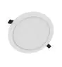 Ledvance Downlight Slim Alu Aluminium Valkoinen 19W 2000lm 90D - 840 Kylmä Valkoinen | Odetnij 205 - IP44 - Dali Himmennettävä 