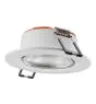 Ledvance Kohdevalaisin Combo Fire Rated FIX Valkoinen 5W 560lm 60D - 840 Kylmä Valkoinen | Odetnij 70 - IP65 - Himmennettävä