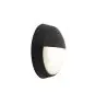 Ansell LED Bulkhead Helder Pyöreä Silmäluomi Musta 12W 1058lm - 830-840-865 CCT | 215mm - IP54 