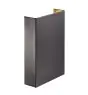 Nordlux Fold 15 Seinävalaisin Musta Up & Down 6.4W 250lm - 830 Lämmin Valkoinen 