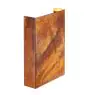 Nordlux Fold 15 Corten-teräs Seinävalaisin  Ruskea Up & Down 10.4W 225lm - 830 Lämmin Valkoinen